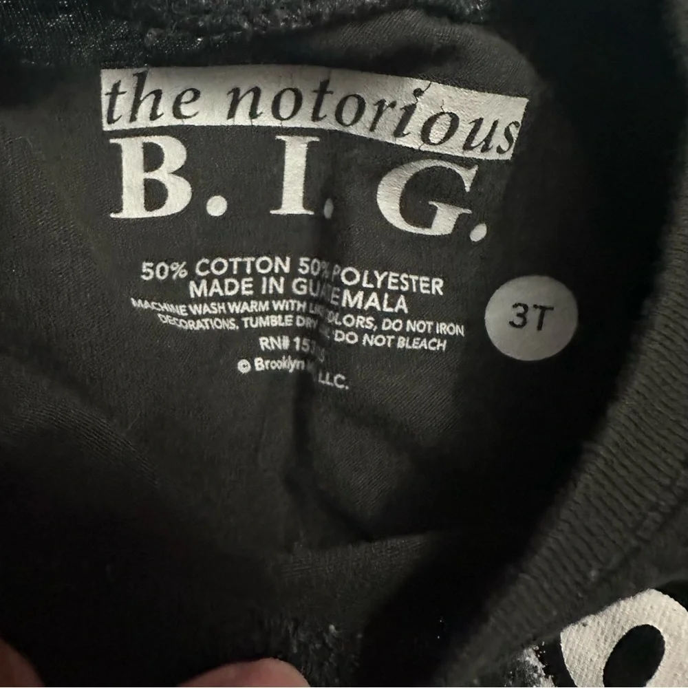 The Notorious B.I.G. Black Kids Tee